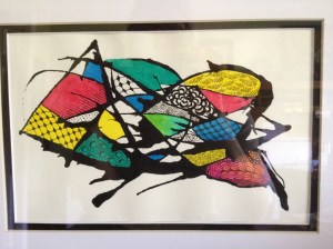 Tangled Ink Painting