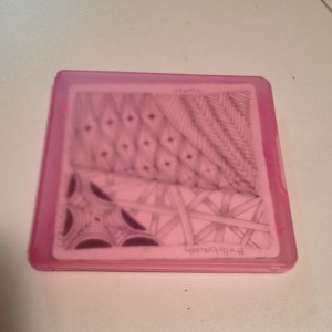 Zentangle Tile Holder - Closed 